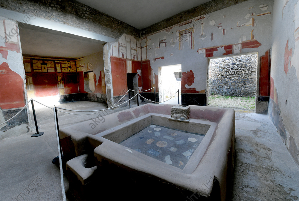 The Fullery of Stephanus, Pompeii, Italy